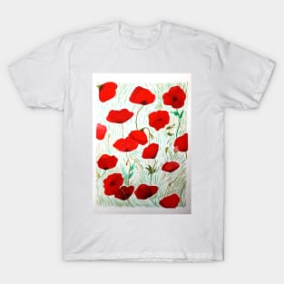 Floral - Watercolour Illustration T-Shirt